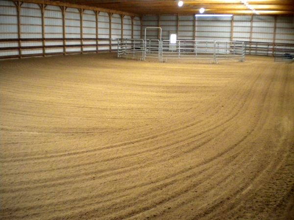 Dust free footing